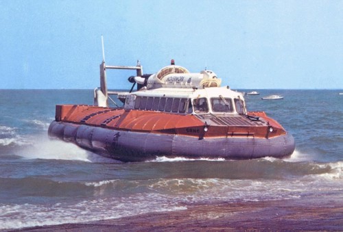 old photo of hovercraft