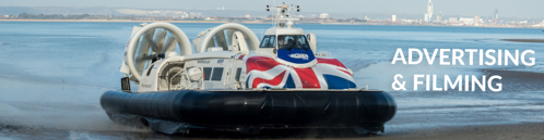 Hovercraft on water