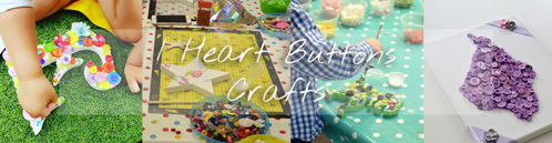 I Heart Buttons Crafts logo