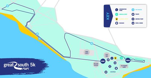 Great south run 5k route